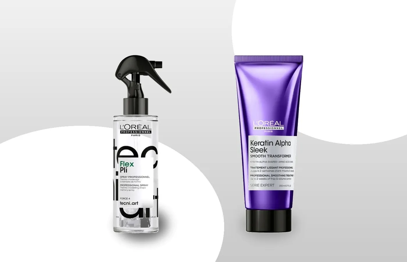 L’Oréal Professionnel Tecni.ART Pli Spray und Keratin Alpha Treatment