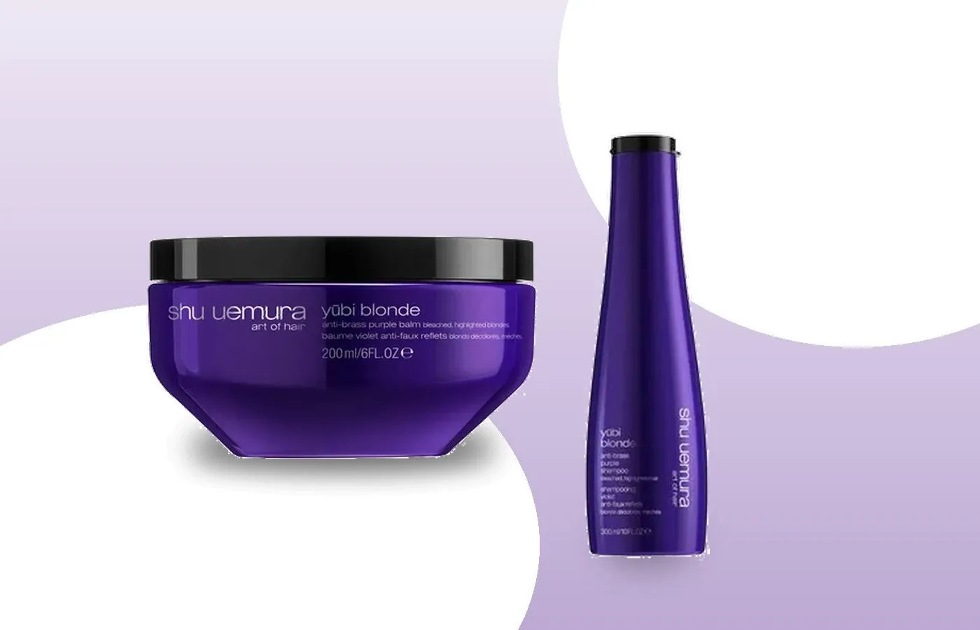 Shu Uemura Yūbi Blonde Haarmaske und Shampoo